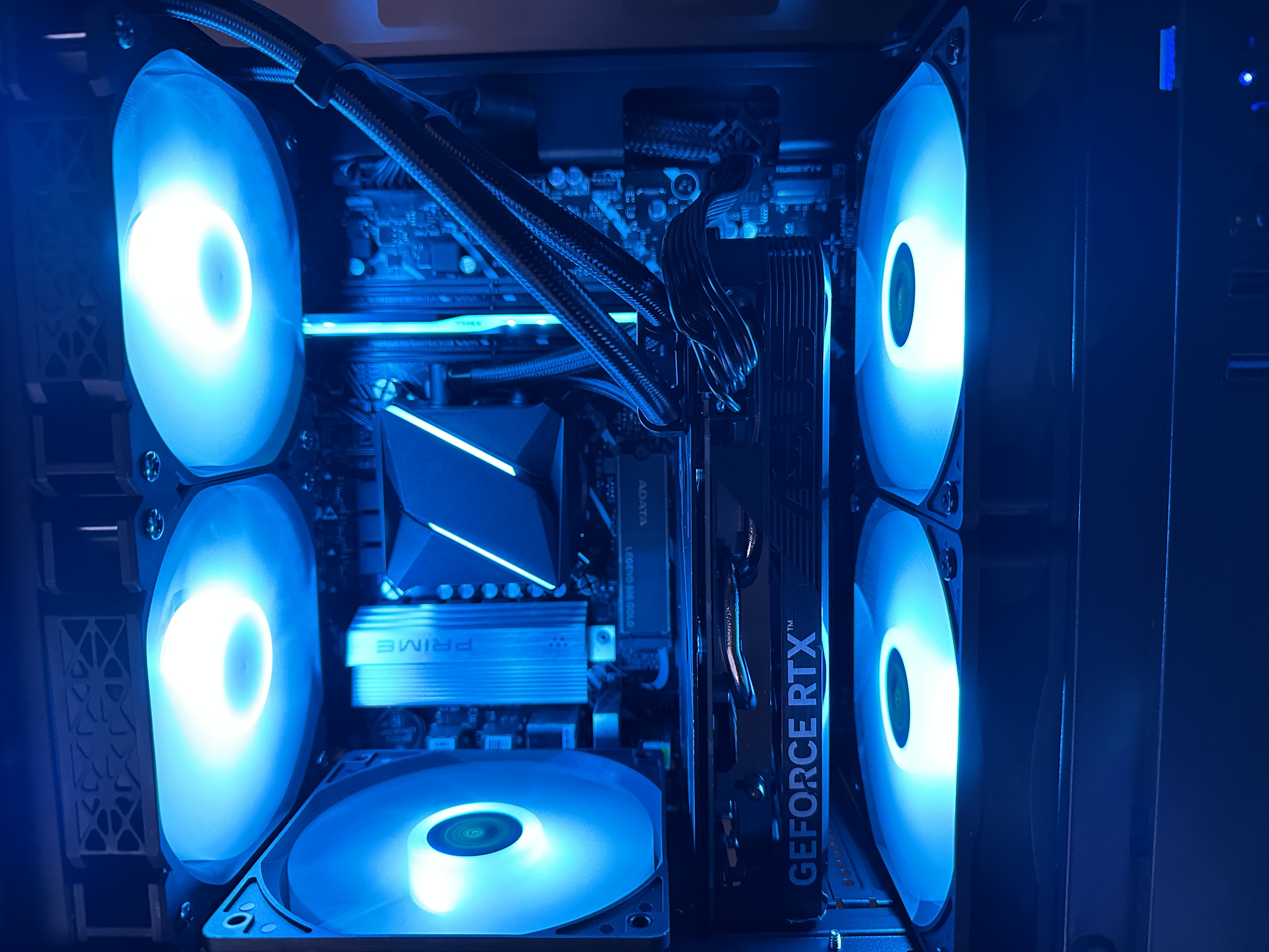 Custom computer hardware installation