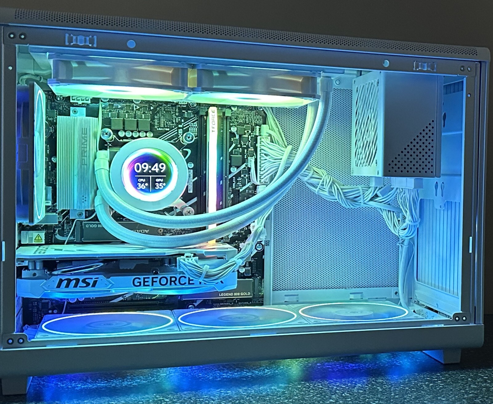 Computer assembly project by GadgetVision Tech