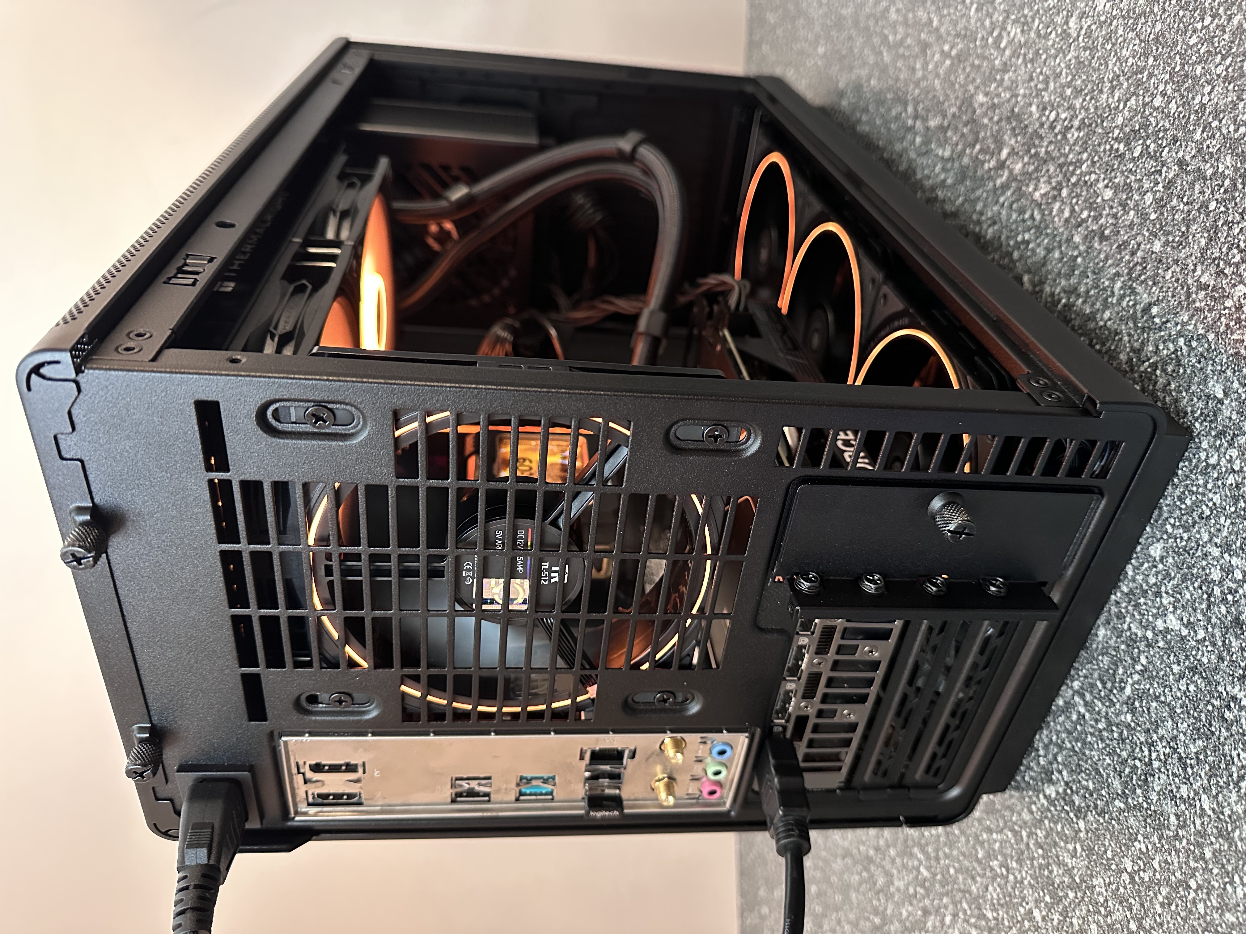 Computer build project completed by GadgetVision Tech