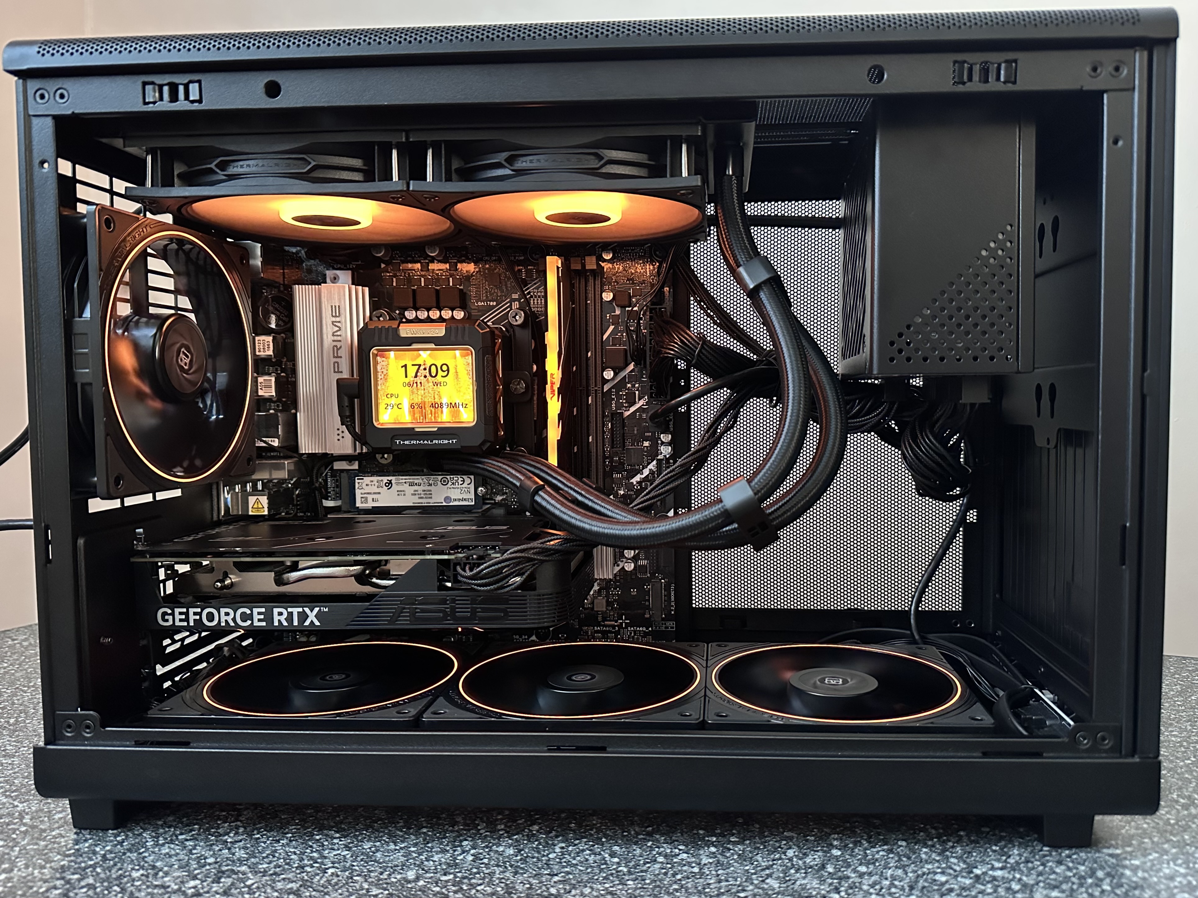 Custom PC installation and setup